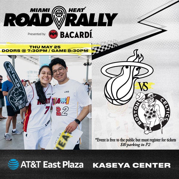 Miami HEAT Road Rally Presented by Bacardi Kaseya Center