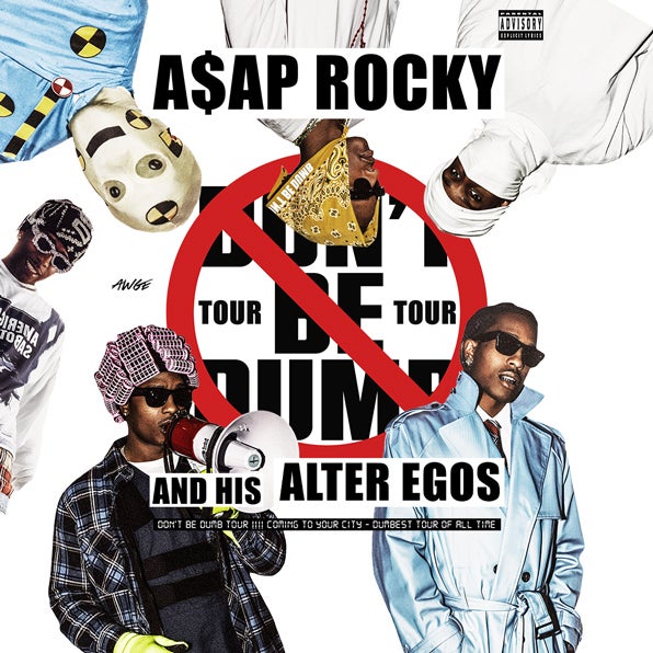 A$AP ROCKY ANNOUNCES HIS “DON’T BE DUMB  WORLD TOUR” COMING TO KASEYA CENTER