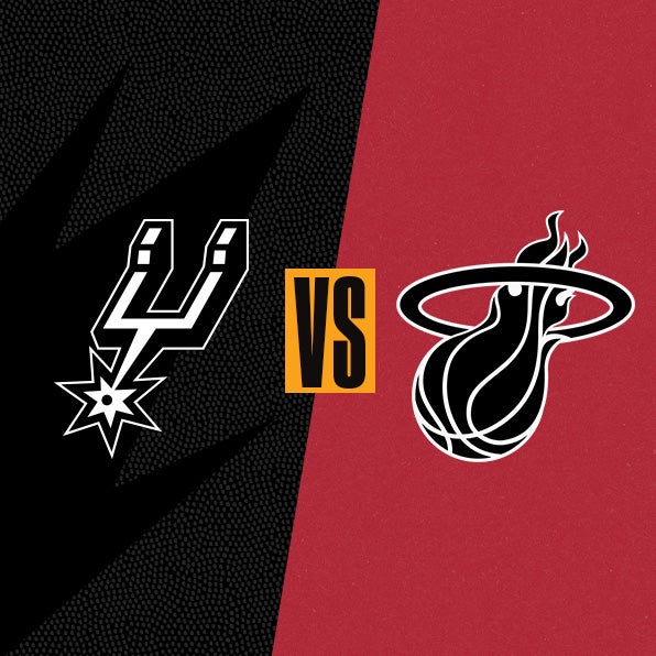 More Info for San Antonio Spurs vs Miami HEAT