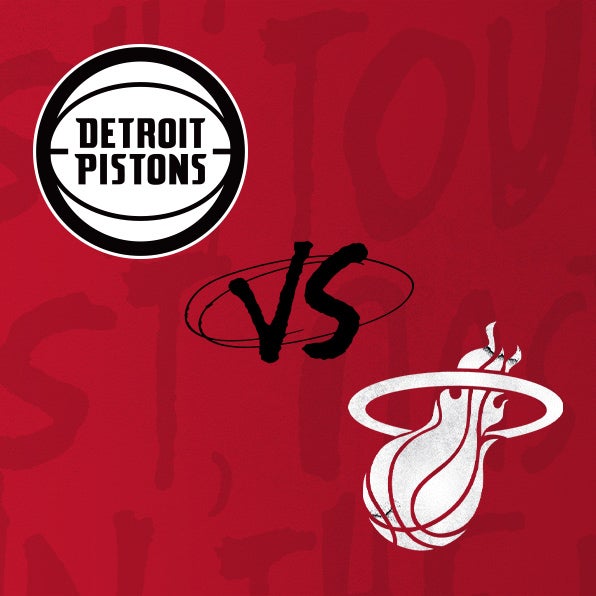More Info for Detroit Pistons vs Miami HEAT