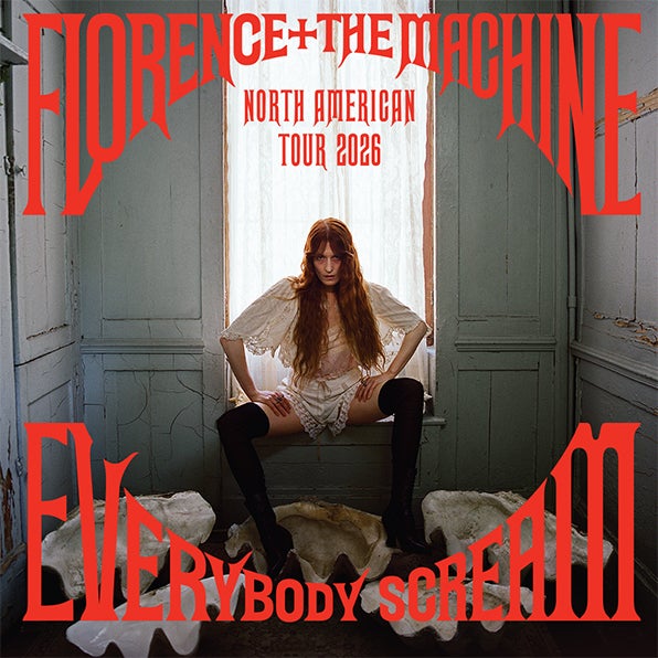 FLORENCE + THE MACHINE ANNOUNCE “EVERYBODY SCREAM TOUR” COMING TO KASEYA CENTER