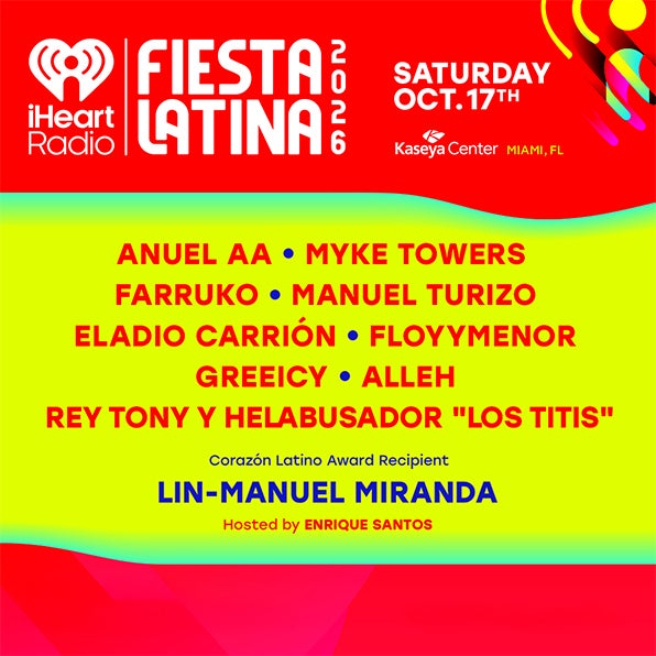 More Info for iHeartRadio Fiesta Latina