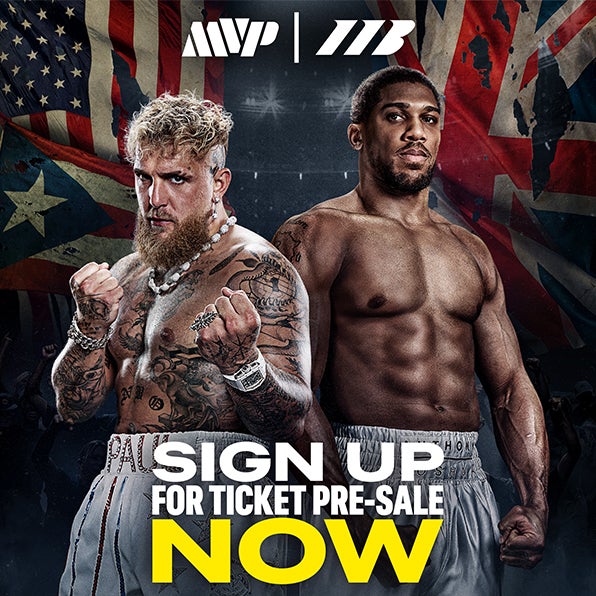 MOST VALUABLE PROMOTIONS ANNOUNCE  “JAKE PAUL VS. ANTHONY JOSHUA: JUDGEMENT DAY”  COMING TO KASEYA CENTER