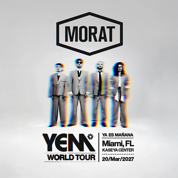 MORAT ANNOUNCES “YEM WORLD  TOUR 2027” COMING TO KASEYA CENTER