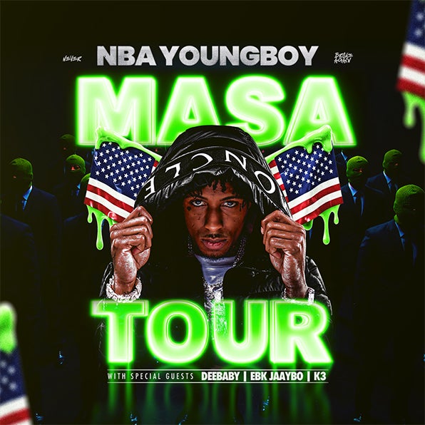 NBA YOUNGBOY ANNOUNCES HIS “MASA TOUR” COMING TO KASEYA CENTER