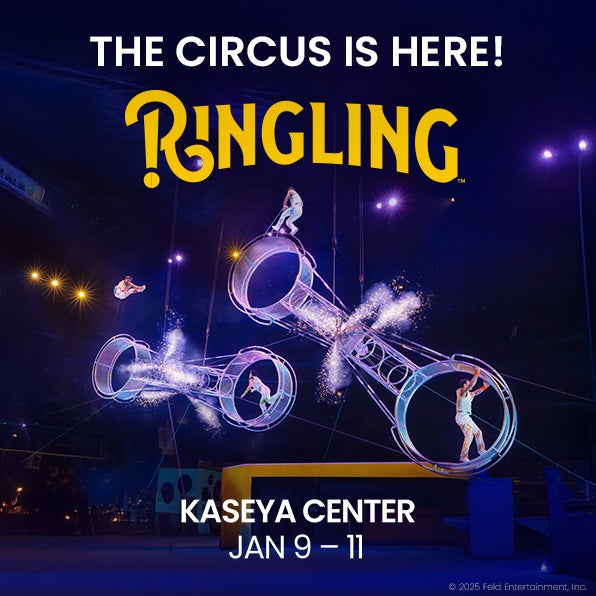 RINGLING BROTHERS AND BARNUM & BAILEY ANNOUNCE “THE GREATEST SHOW ON EARTH” COMING TO KASEYA CENTER