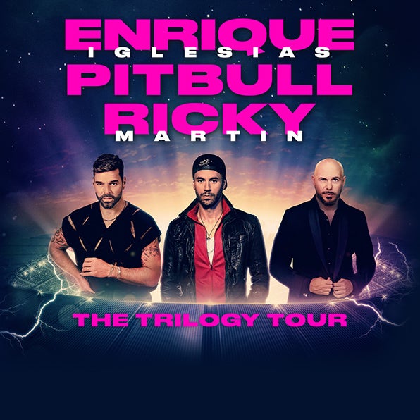 More Info for DUE TO OVERWHELMING DEMAND, INTERNATIONAL SUPERSTARS ENRIQUE IGLESIAS, RICKY MARTIN, PITBULL ANNOUNCE SECOND SHOW OF “THE TRILOGY TOUR” COMING TO KASEYA CENTER
