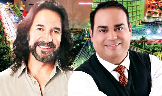 Marco Antonio Solis y Gilberto Santa Rosa 